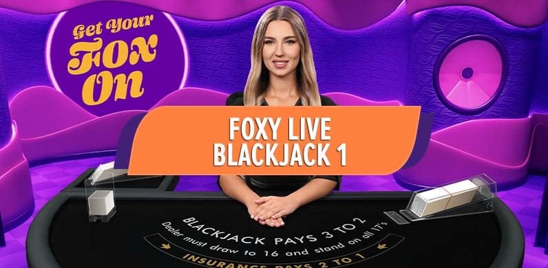 Foxy Live Blackjack 1 in fbexclusivelivebj