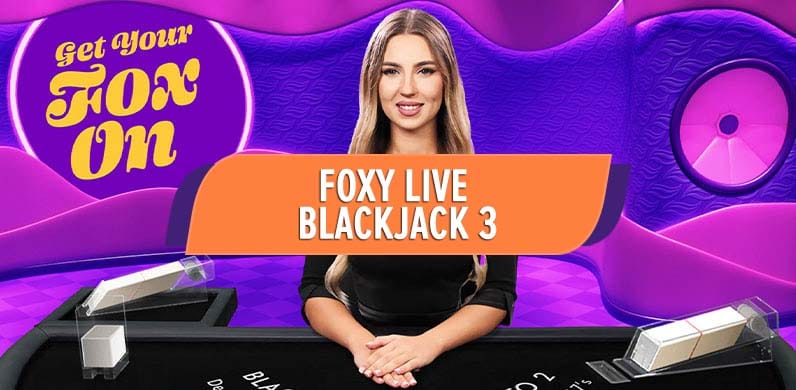 Foxy Live Blackjack 3 in fbexclusivelivebj