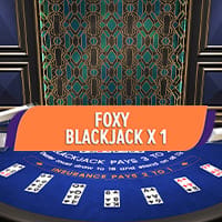 Foxy Blackjack X 1 in fb_exclusivelive