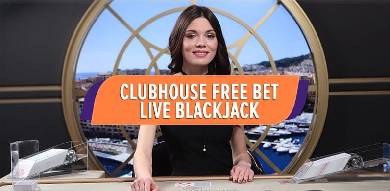 Clubhouse Free Bet Blackjack in fb_21