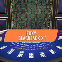 Foxy Blackjack X 1 in fb_exclusivelive