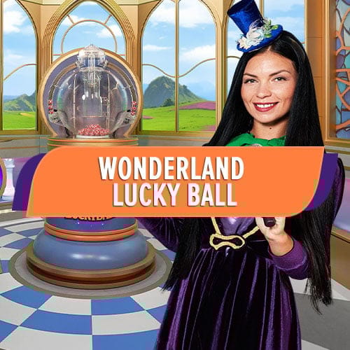 Wonderland Lucky Ball in fbtoplivebingo