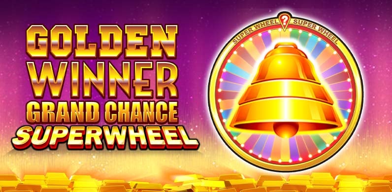 Golden Winner Grand Chance Superwheel in New Games